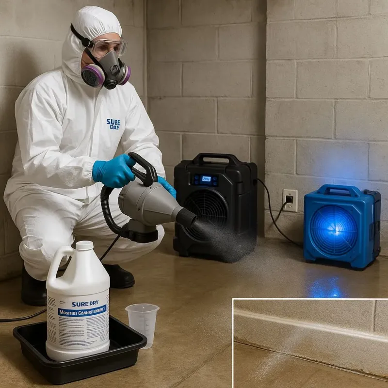 Sanitization and Odor Removal process in Dunn County, WI