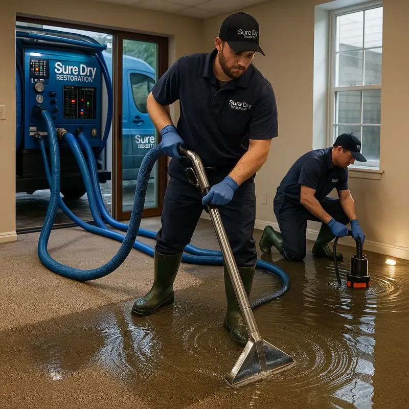 Water Extraction and Removal process in Dunn County, WI